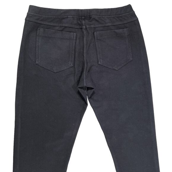 Xhilaration Black Mid Rise Pull On Legging Pants Slacks Large - Picture 5 of 11